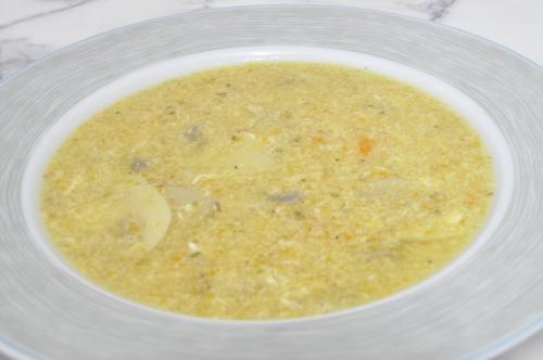 Mléčná kyselá s houbami  – Snadné recept z Česko kuchyně, hotový za Do 30 minut